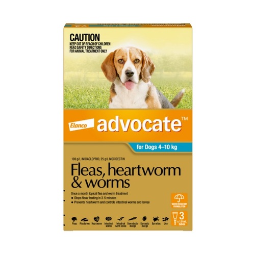 Advocate for Medium Dogs 9-20lbs (4-10kg) - Aqua