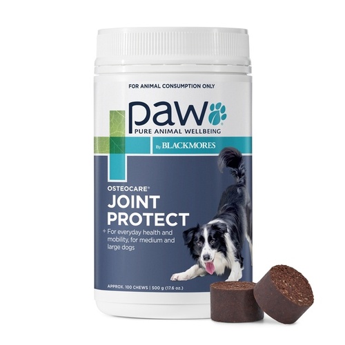 PAW (Blackmores) Osteocare (Joint Protect) Chews  for Medium &amp; Large Dogs - 10.6oz (500g) - Approx 100 chews